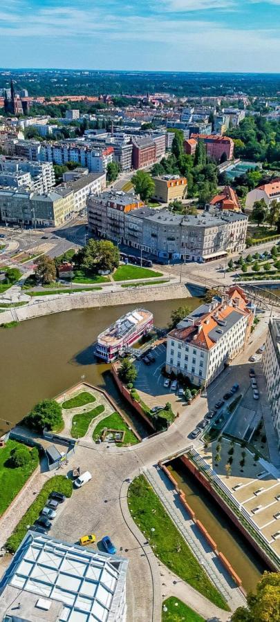 Great Polonia River Boat Apartments Wroclaw Bagian luar foto