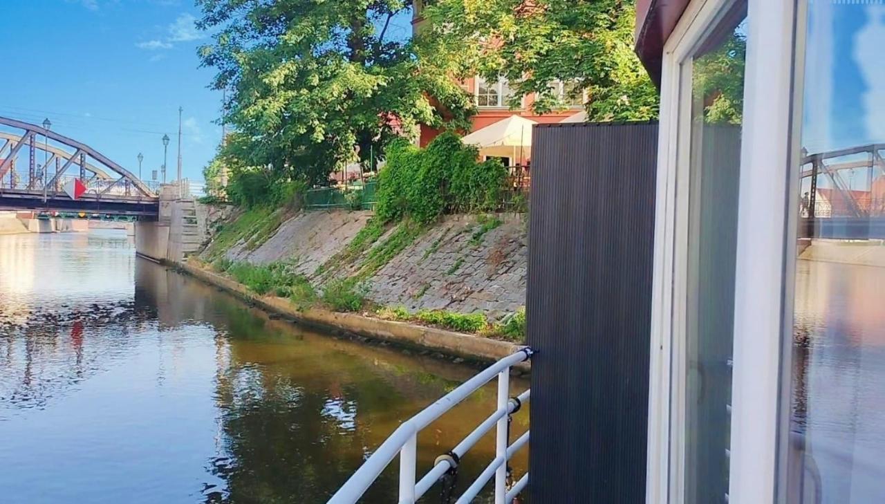 Great Polonia River Boat Apartments Wroclaw Bagian luar foto