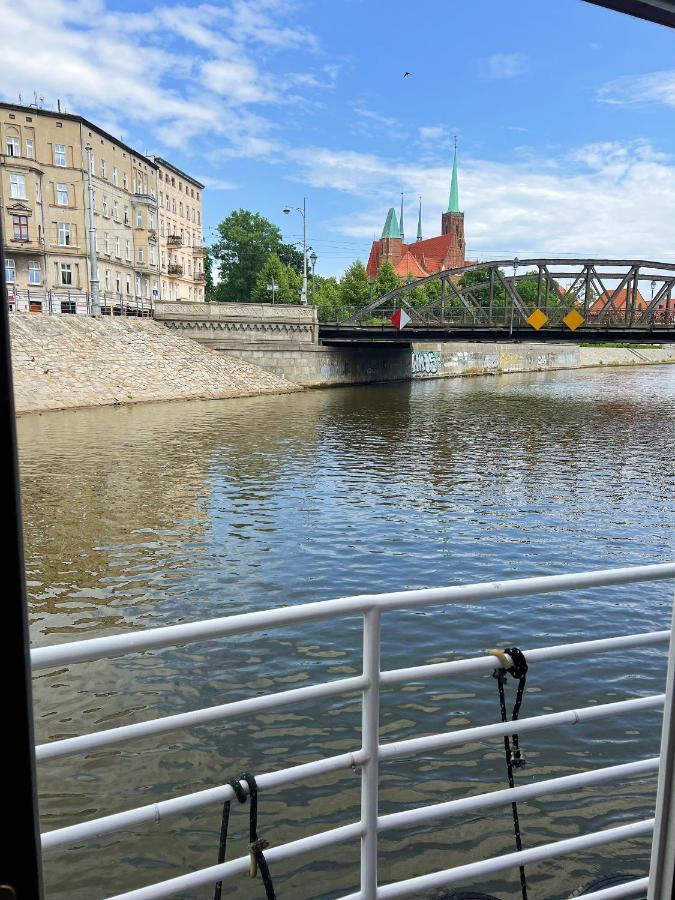 Great Polonia River Boat Apartments Wroclaw Bagian luar foto