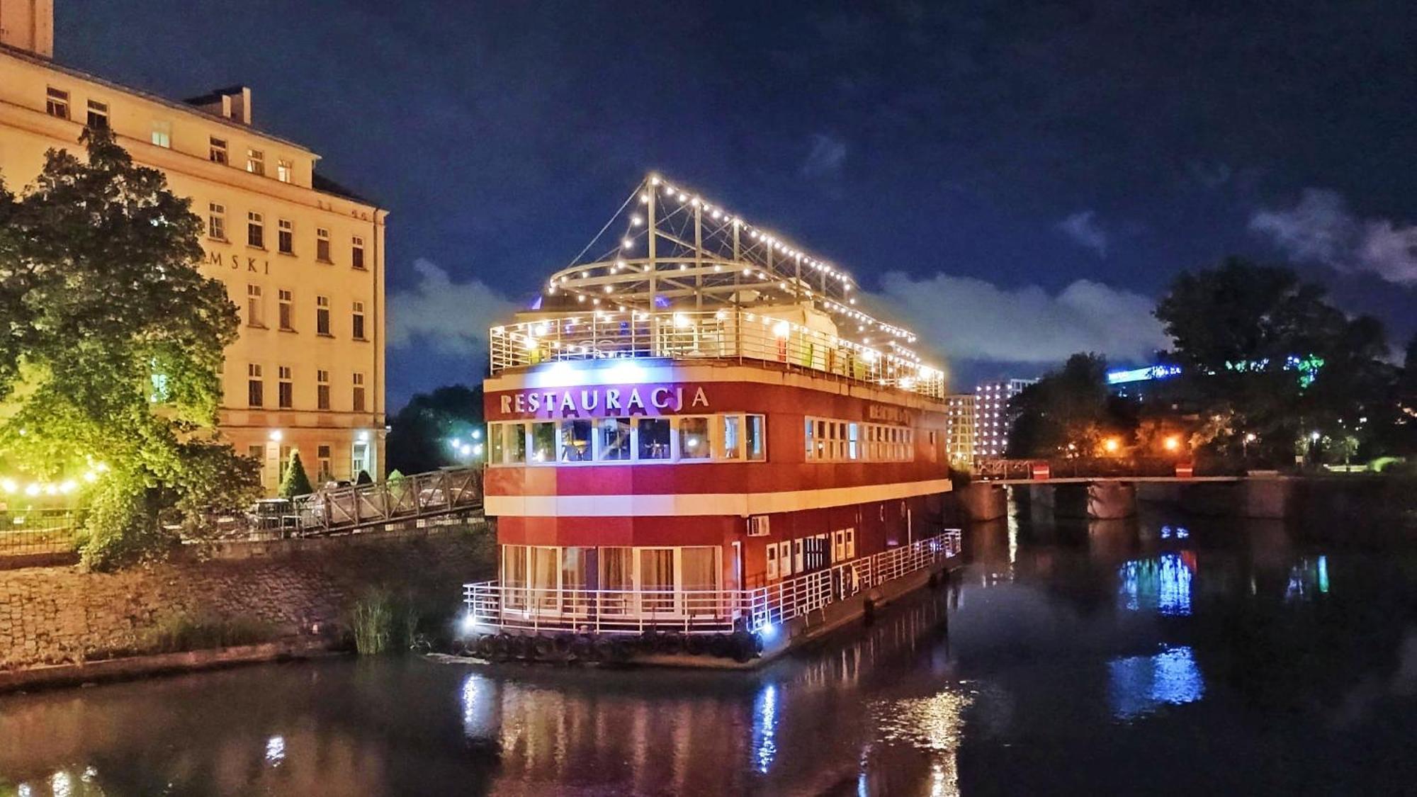 Great Polonia River Boat Apartments Wroclaw Bagian luar foto