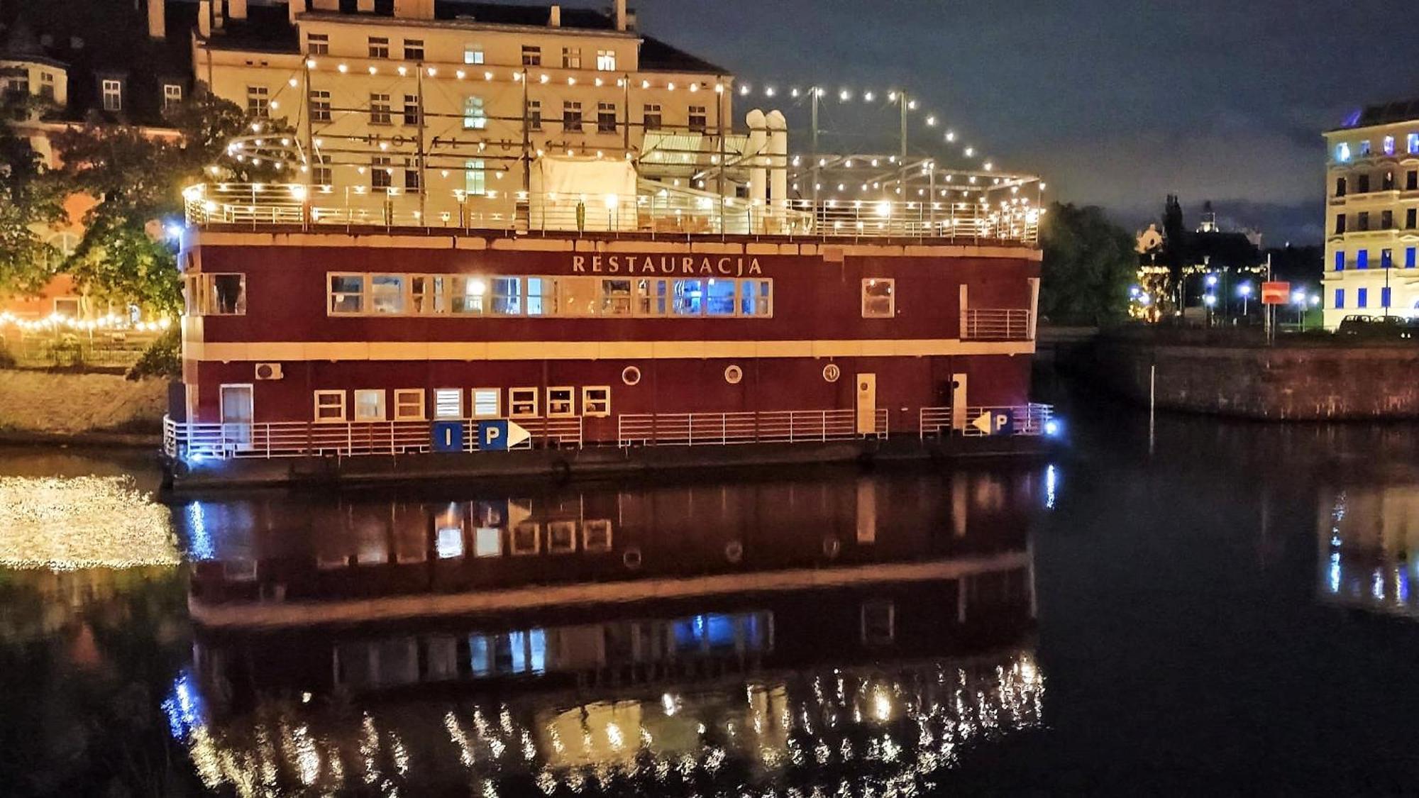 Great Polonia River Boat Apartments Wroclaw Bagian luar foto